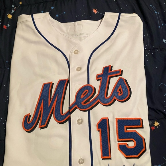 Authentic Original Vintage Style Other - Authentic Original Vintage Style White and Blue Mets Jersey